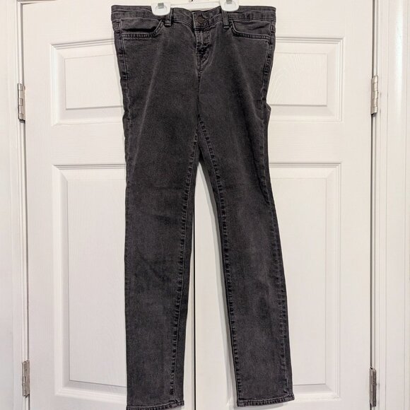 Allsaints Dark Grey Tex Ashby Skinny Jeans Grunge Gray All Saints Indie Moto 29 - Picture 7 of 12